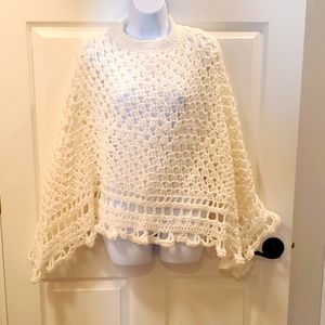Hand Crocheted Poncho